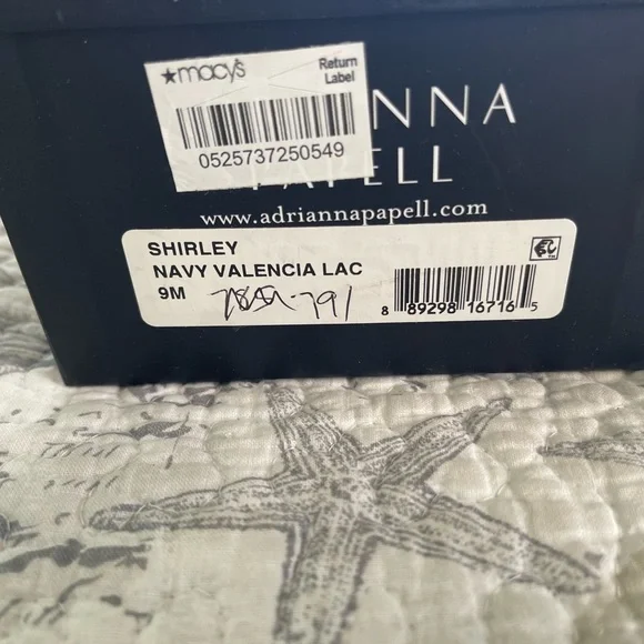 Adrianna Papell Women’s Shirley Ballet Flats in Navy - Picture 2 of 8